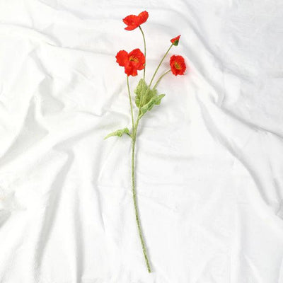 Faux Red Flowers - Lily & Eden
