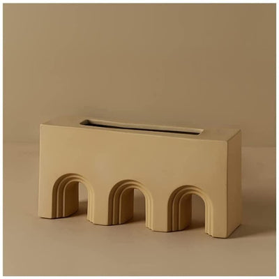 Lego House Ceramic Accent Vase Bridge BurlyWood | Lily & Eden