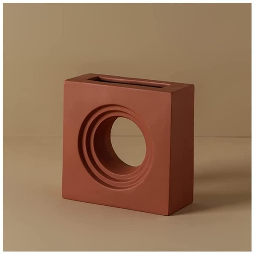 Lego House Ceramic Accent Vase Hole in the Wall IndianRed | Lily & Eden