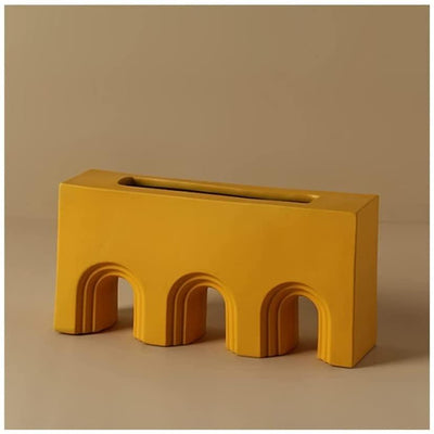 Lego House Ceramic Accent Vase Bridge SandyBrown | Lily & Eden