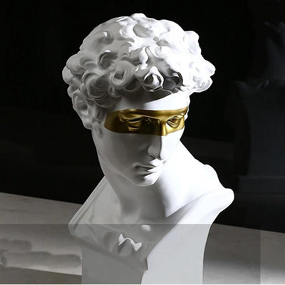 Florentine Gold Accent David Sculpture - Lily & Eden
