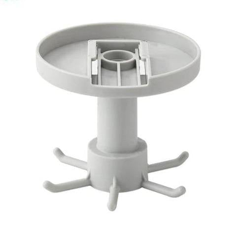 Under-Counter Rotating Kitchen Utensil Storage 6-Hook Organizer - Lily & Eden