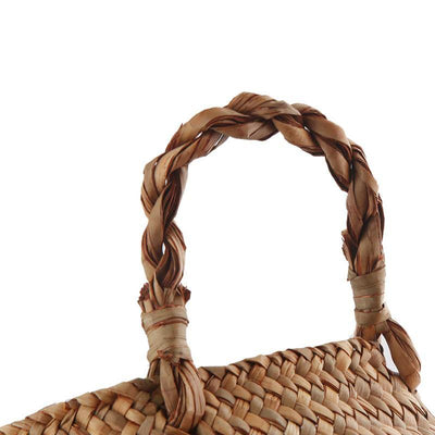 Artisan Rattan Planter or Storage Basket with Handles - Lily & Eden
