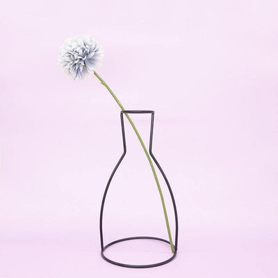 Minimal Iron Line Vase Holder A | Lily & Eden