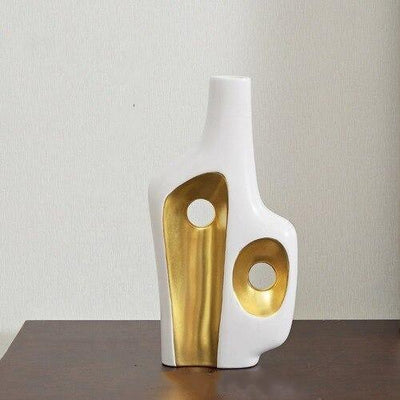 Gold Abstract Vases - Lily & Eden
