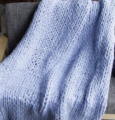 Cozy Chunky Knit Throw Blanket - Lily & Eden