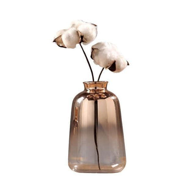 AuroraGold Reflective Vase