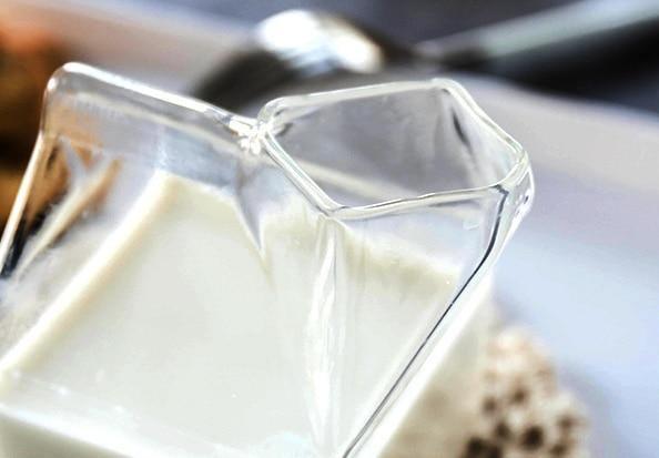 Compact Glass Milk Carton Mug - Lily & Eden