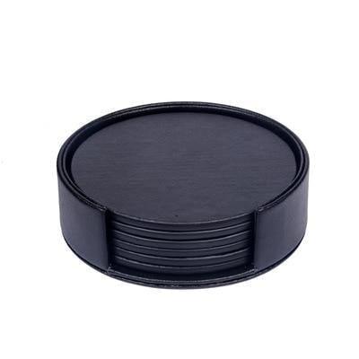 Vegan Leather Coaster Set - Lily & Eden