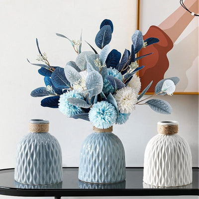 Ceramic Vase with Texture - Lily & Eden