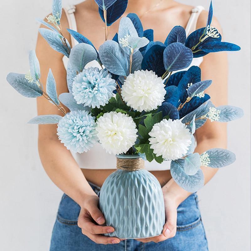Ceramic Vase with Texture - Lily & Eden