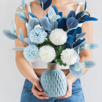 Ceramic Vase with Texture - Lily & Eden
