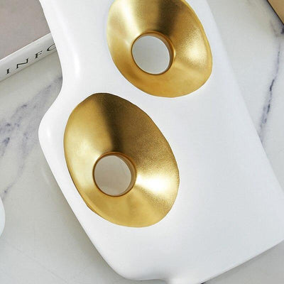 Gold Abstract Vases - Lily & Eden