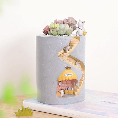 Animal Secret Home Planter Pot Rabbit | Lily & Eden