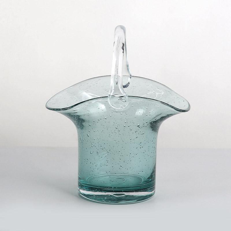 Bag & Basket Glass Vase - Lily & Eden