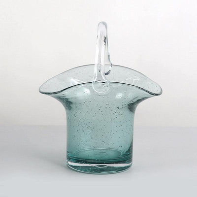 Bag & Basket Glass Vase - Lily & Eden