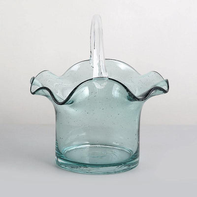 Bag & Basket Glass Vase - Lily & Eden