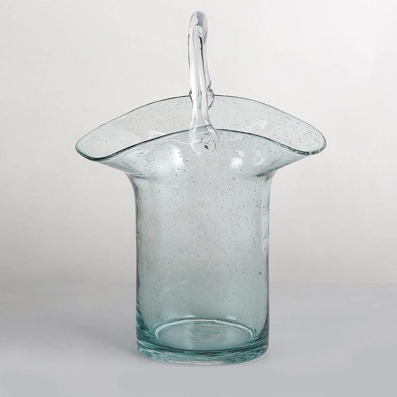 Bag & Basket Glass Vase - Lily & Eden