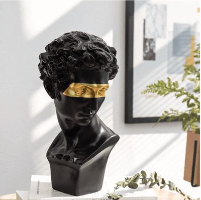Florentine Gold Accent David Sculpture - Lily & Eden