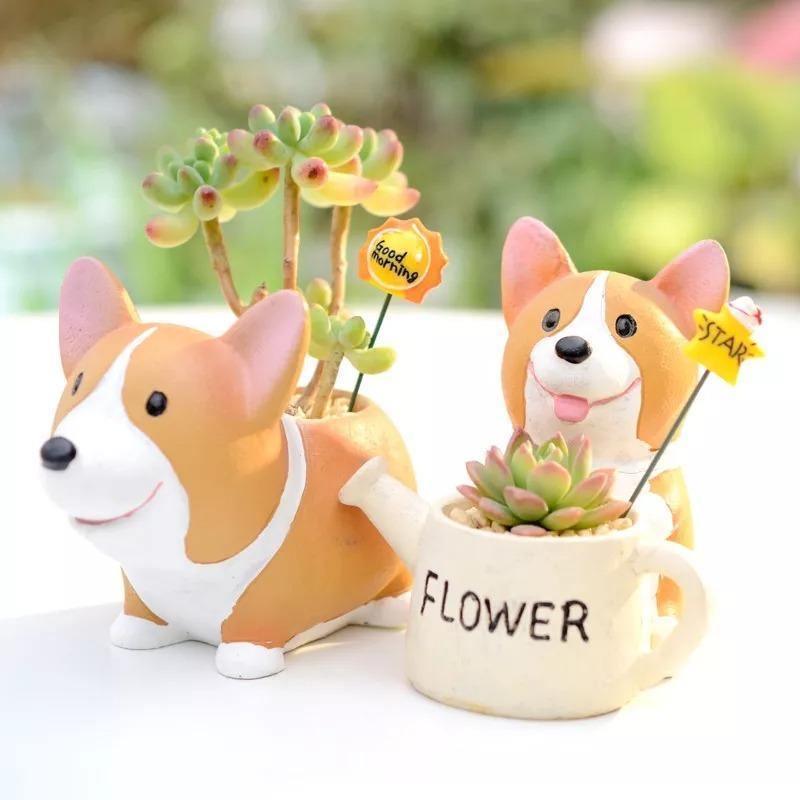 corgi plant pot Corgi Plant Holder Standalone