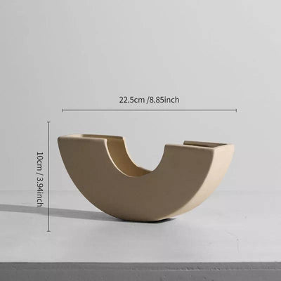 Hygge Contemporary Ceramic Vase - Lily & Eden