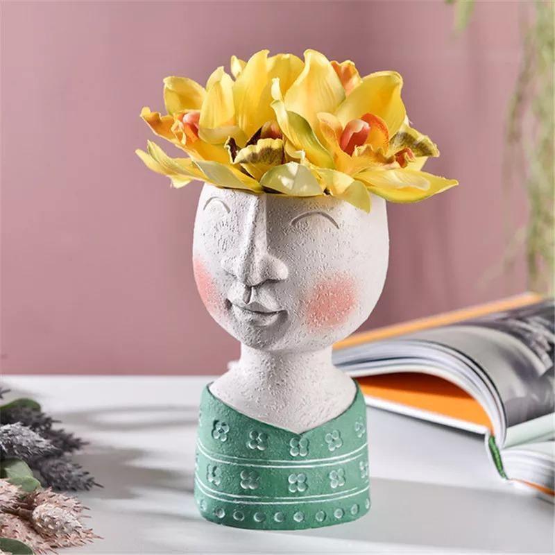 human figure plant pot Persona Caricature Sculpture Pot – Lily & Eden
