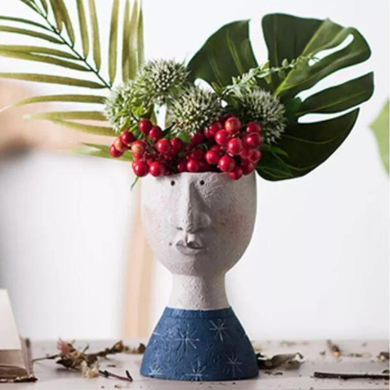 human figure plant pot Persona Caricature Sculpture Pot – Lily & Eden