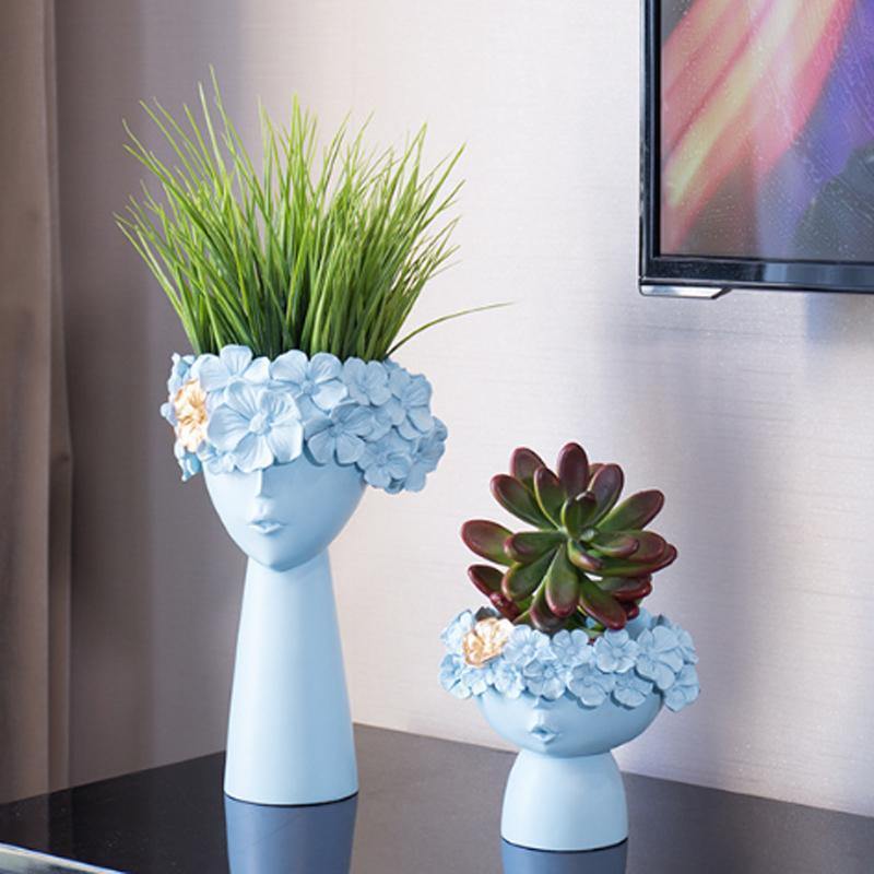 Vibrant Floral Tiara Container - Lily & Eden