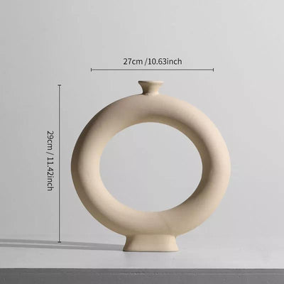 Hygge Contemporary Ceramic Vase - Lily & Eden