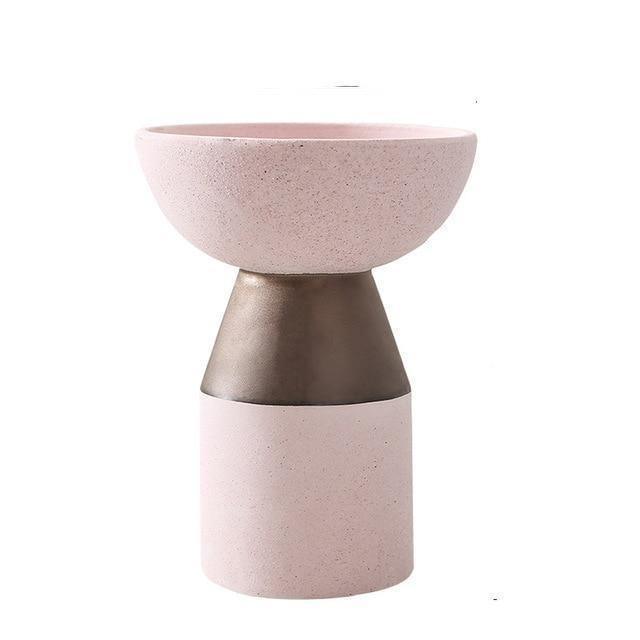 Juniper Ceramic Vases Pink Cylinder | Lily & Eden