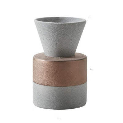Juniper Ceramic Vases Short Cylinder | Lily & Eden