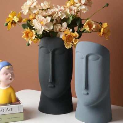 Genevieve Abstract Face Vessels