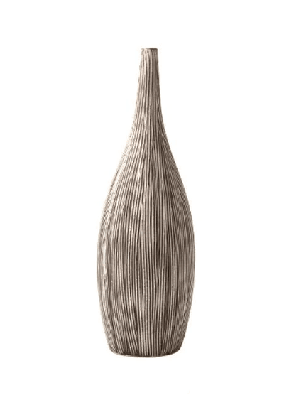 Natural Etch Ceramic Vases L | Lily & Eden
