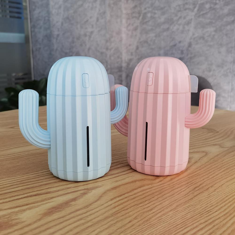 Compact Cactus LED USB Humidifier - Lily & Eden