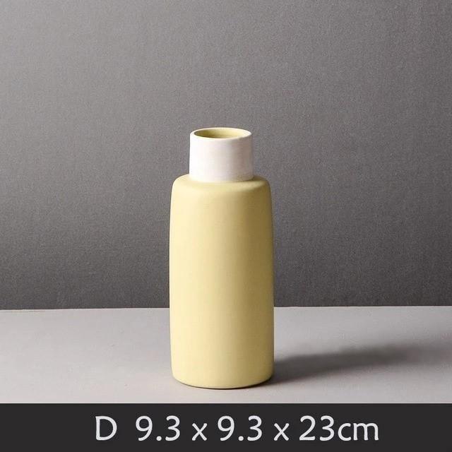 Contemporary Matte Designer Vases - Lily & Eden
