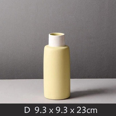 Contemporary Matte Designer Vases - Lily & Eden