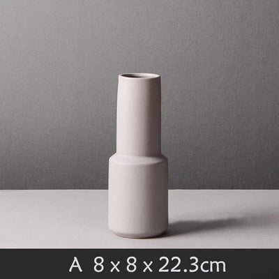 Contemporary Matte Designer Vases - Lily & Eden