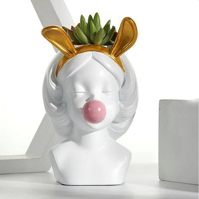 Bubbly Babe Bust Planter Vase - Lily & Eden