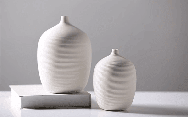 Glam Ceramic Tabletop Vase - Lily & Eden