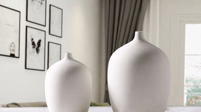 Glam Ceramic Tabletop Vase - Lily & Eden