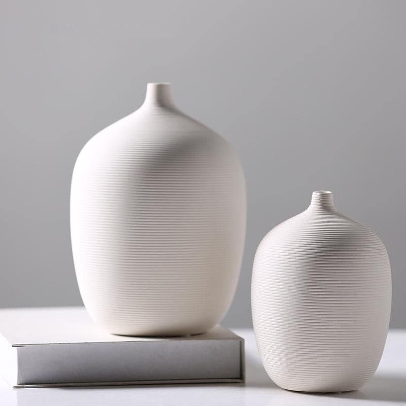 Glam Ceramic Tabletop Vase - Lily & Eden