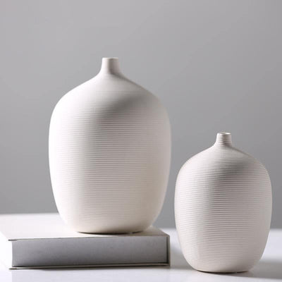 Glam Ceramic Tabletop Vase - Lily & Eden