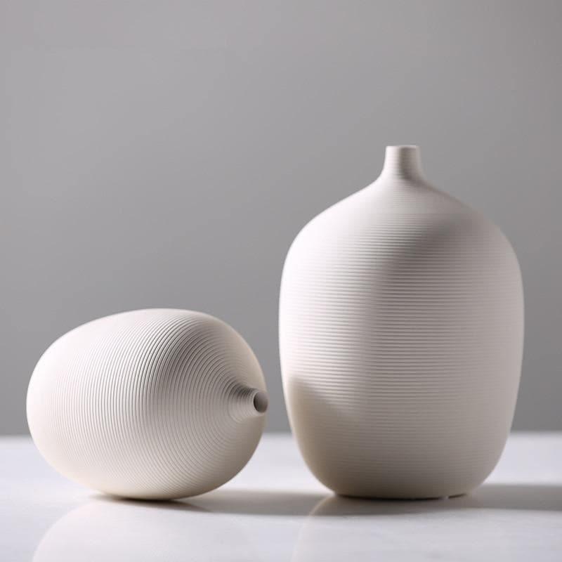 Glam Ceramic Tabletop Vase - Lily & Eden