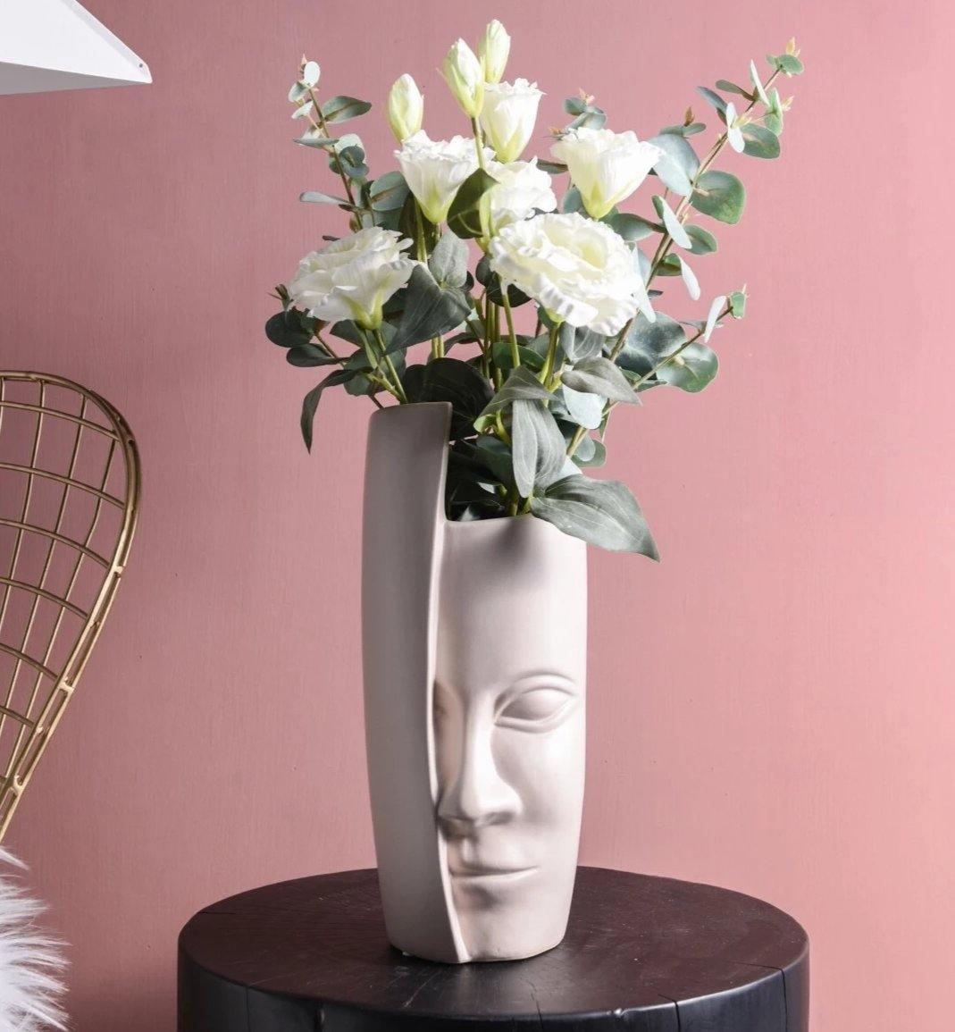 Artistic Face Vase - Lily & Eden