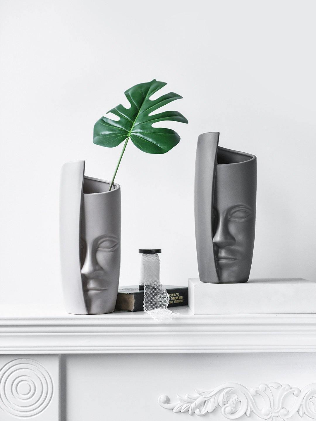 Artistic Face Vase - Lily & Eden
