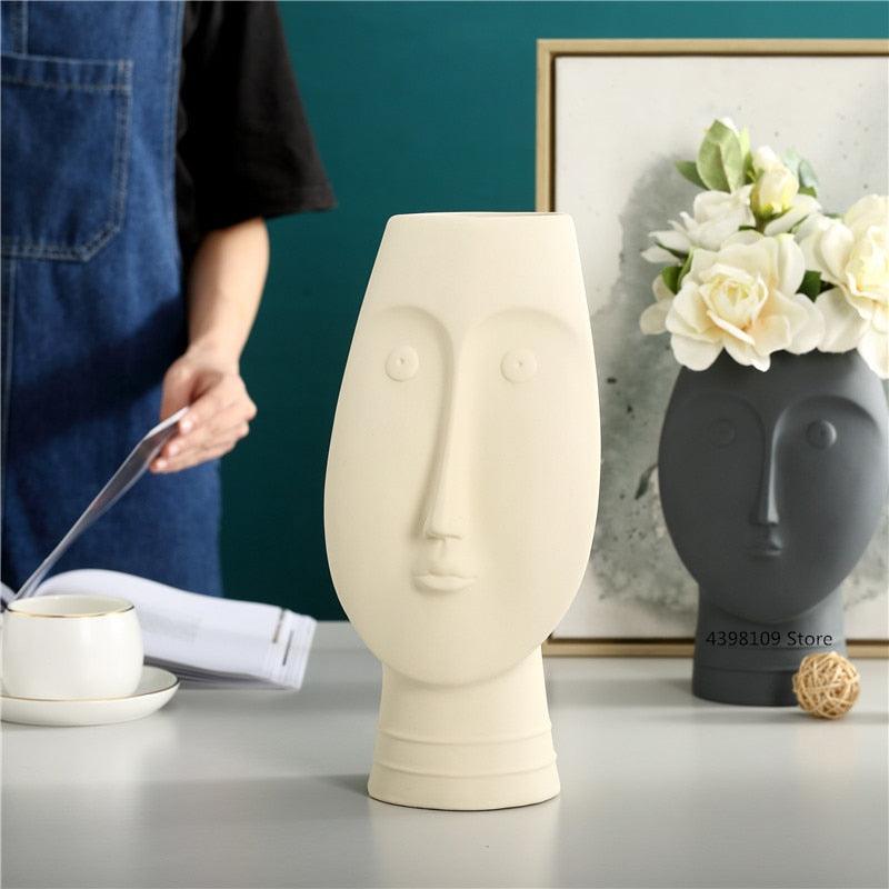 Face Off Ceramic Vases - Lily & Eden