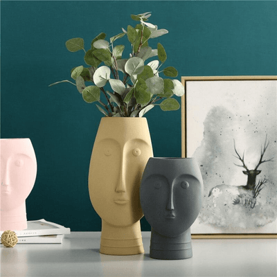 Face Off Ceramic Vases - Lily & Eden