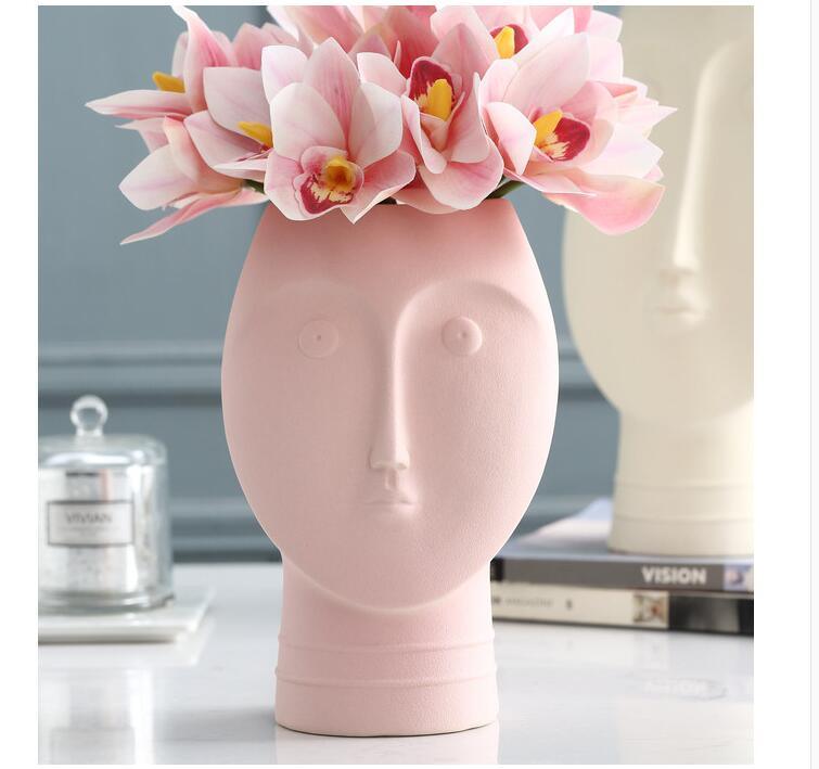 Face Off Ceramic Vases - Lily & Eden