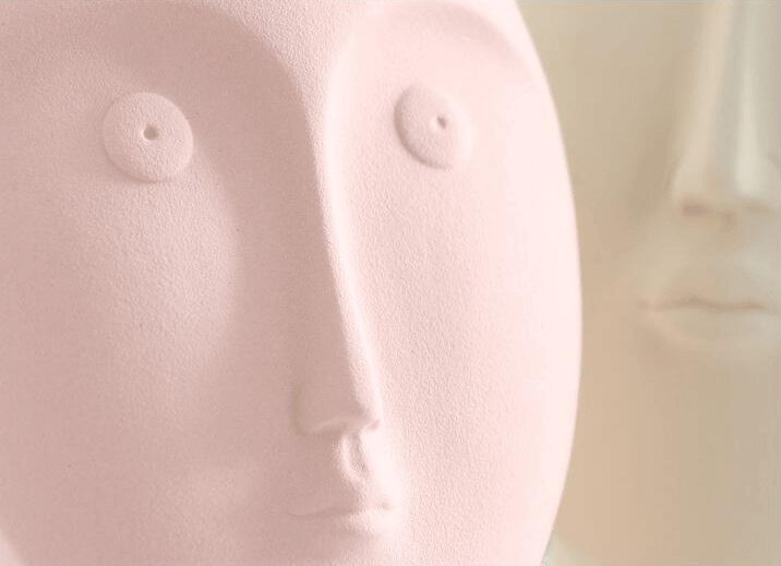 Face Off Ceramic Vases - Lily & Eden