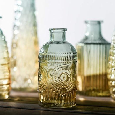 Gradient Glass Bottle Vases - Lily & Eden